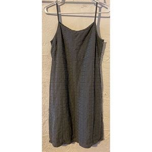 GAP Side Button Up Grey Dress (6)